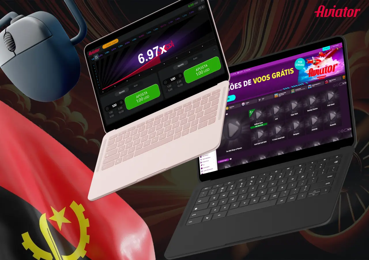 Instruções para descarregar a aplicação dos jogadores angolanos no desktop